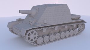 Сборная модель в масштабе